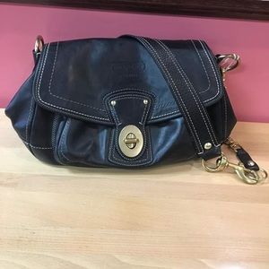 🆑Coach Black Leather Bag